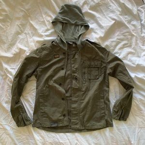 G-star raw denim light jacket hoody